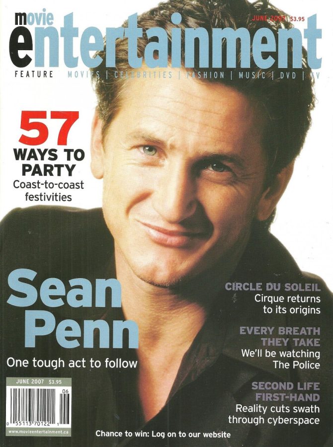 MOVIE ENTERTAINMENT magazine side cover June 2007