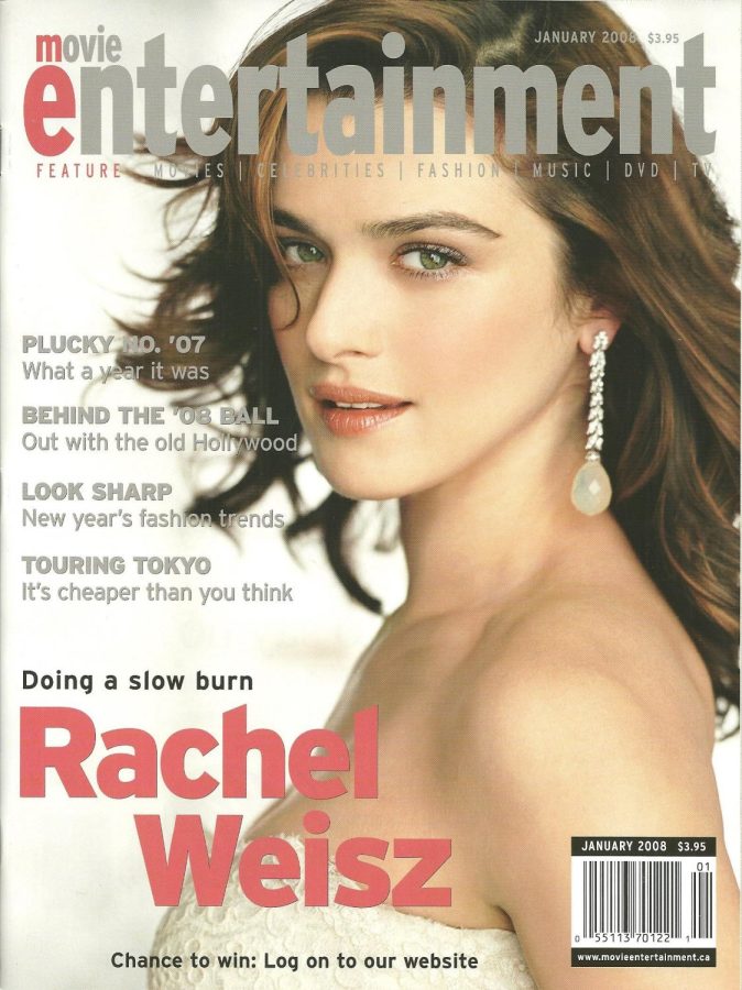 MOVIE ENTERTAINMENT magazine side cover January 2008
