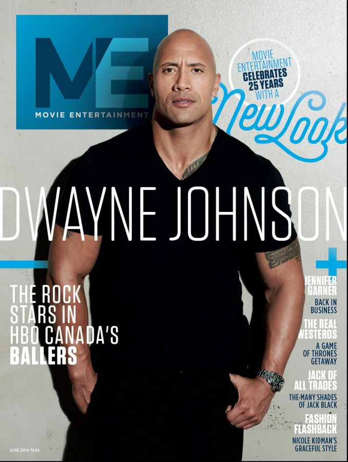 MOVIE ENTERTAINMENT magazine side cover June 2015