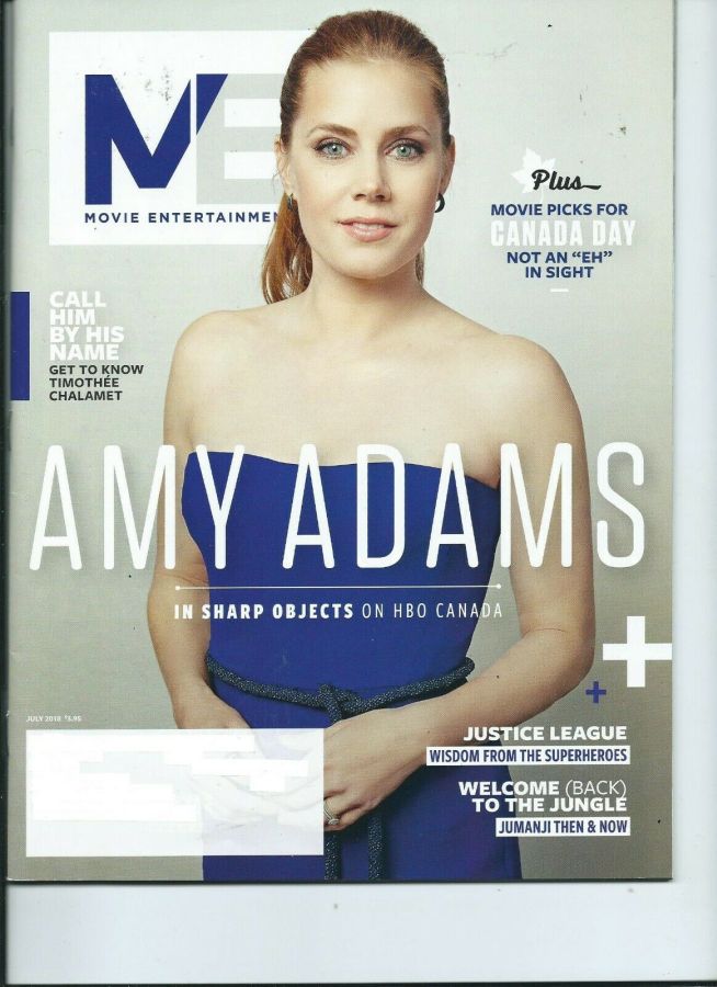 MOVIE ENTERTAINMENT magazine side cover  July 2018