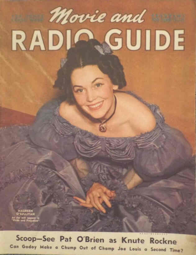 MOVIE-RADIO GUIDE magazine side cover 15 June 1940