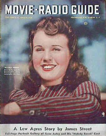 MOVIE-RADIO GUIDE magazine side cover 1 March 1941