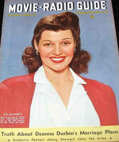 MOVIE-RADIO GUIDE magazine side cover 12 April 1941
