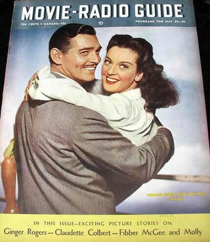 MOVIE-RADIO GUIDE magazine side cover 24 May 1941