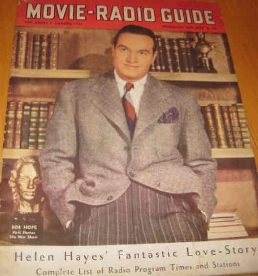MOVIE-RADIO GUIDE magazine side cover 8 November 1941