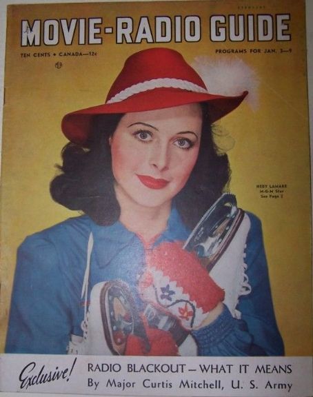 MOVIE-RADIO GUIDE magazine side cover 3 January 1942