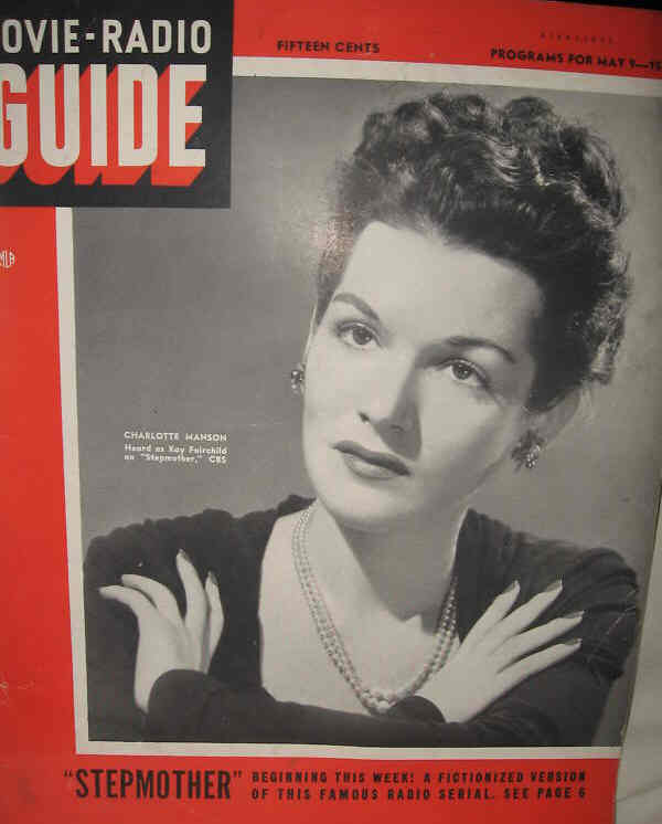 MOVIE-RADIO GUIDE magazine side cover 9 May 1942