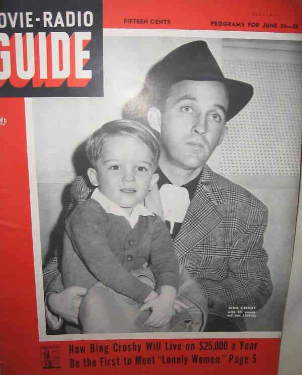 MOVIE-RADIO GUIDE magazine side cover 20 June 1942