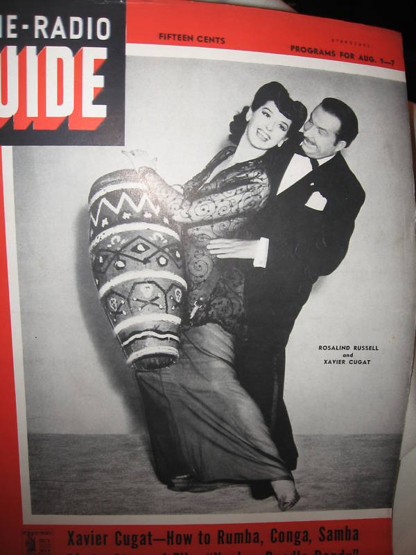 MOVIE-RADIO GUIDE magazine side cover 1 August 1942