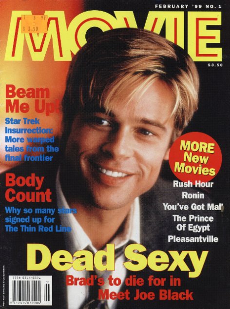 MOVIE (Au) magazine side cover Issue 1 February 1999