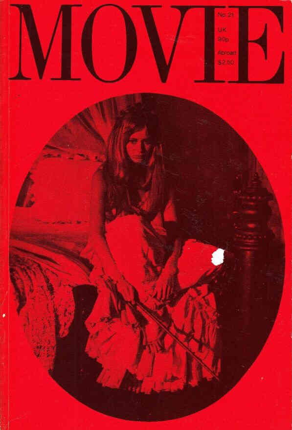 MOVIE (Ian Camerons) magazine side cover Issue 21 September 1975