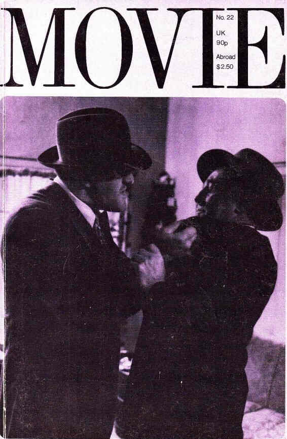 MOVIE (Ian Camerons) magazine side cover Issue 22 March 1976