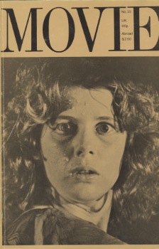 MOVIE (Ian Camerons) magazine side cover Issue 23 Winter/December 1976