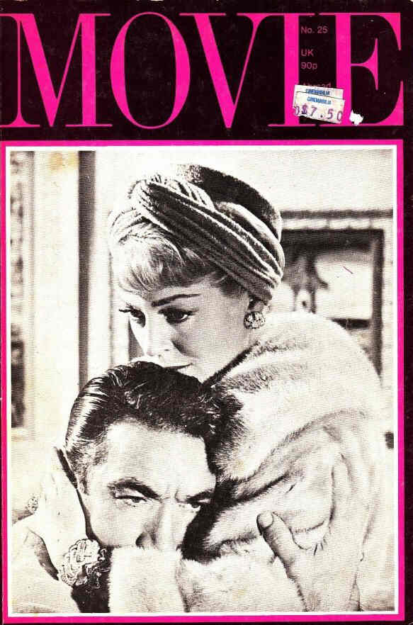 MOVIE (Ian Camerons) magazine side cover Issue 25 December 1977