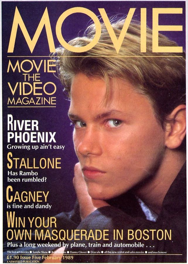 MOVIE (UK 80s) magazine side cover Issue 5 February 1989