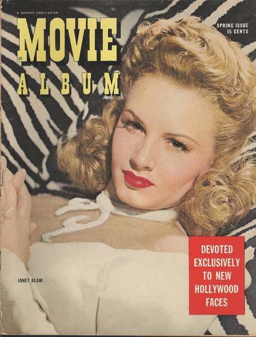 MOVIE ALBUM (40s) magazine side cover Issue 5 Spring 1943