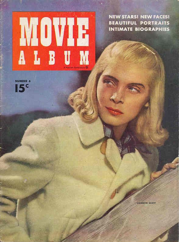 MOVIE ALBUM (40s) magazine side cover Issue 6  1948