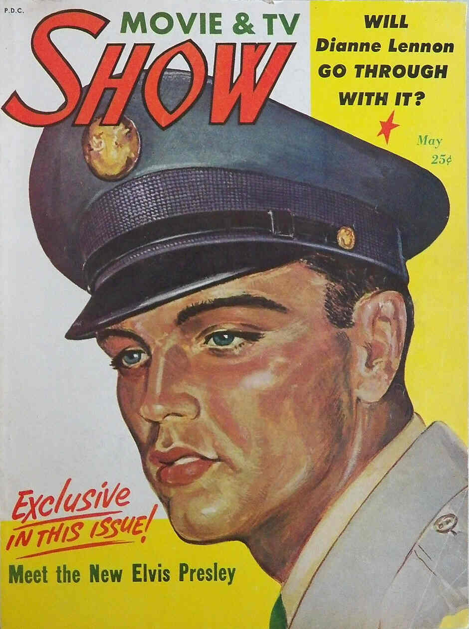 MOVIE AND TV SHOW magazine side cover Vol 4 # 9 - May 1960