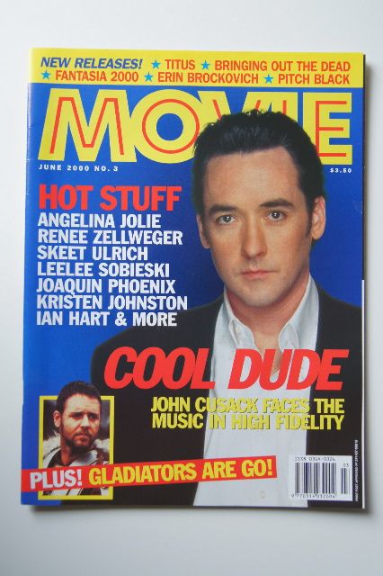 MOVIE (Au) magazine side cover Issue 3 June 2000