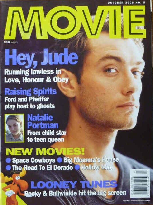 MOVIE (Au) magazine side cover Issue 5 October 2000
