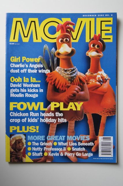 MOVIE (Au) magazine side cover Issue 6 December 2000