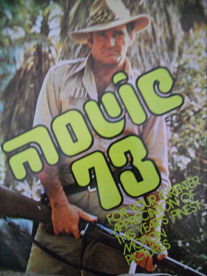 MOVIE (Au) magazine side cover  1973