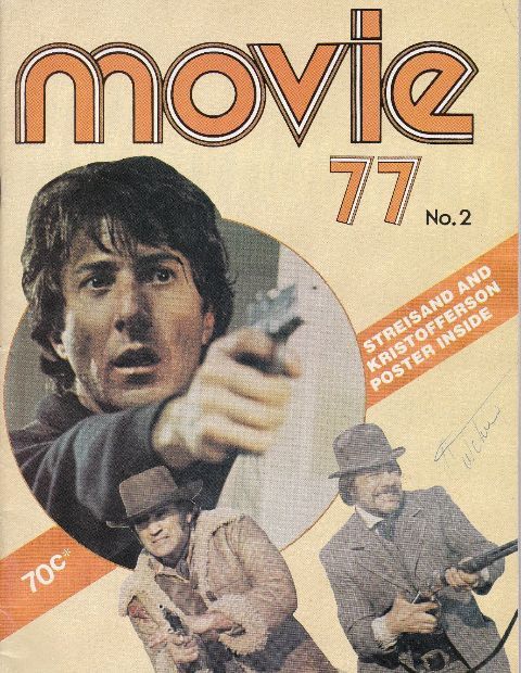 MOVIE (Au) magazine side cover Issue 2  1977