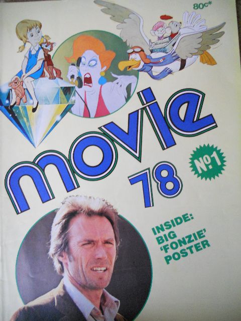 MOVIE (Au) magazine side cover Issue 1  1978