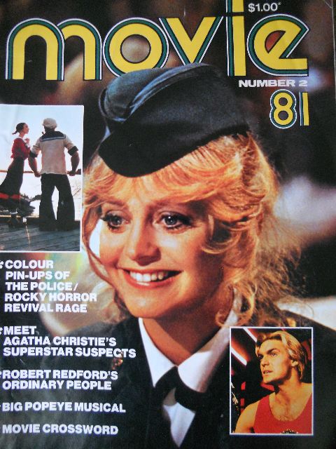 MOVIE (Au) magazine side cover Issue 2  1981