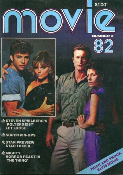 MOVIE (Au) magazine side cover Issue 3  1982