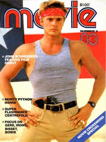 MOVIE (Au) magazine side cover Issue 3  1983