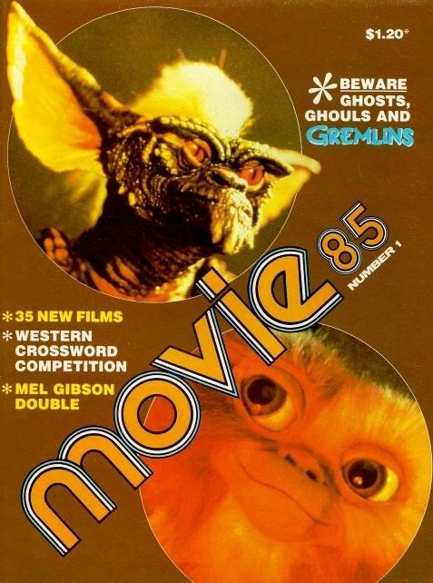 MOVIE (Au) magazine side cover Issue 1  1985