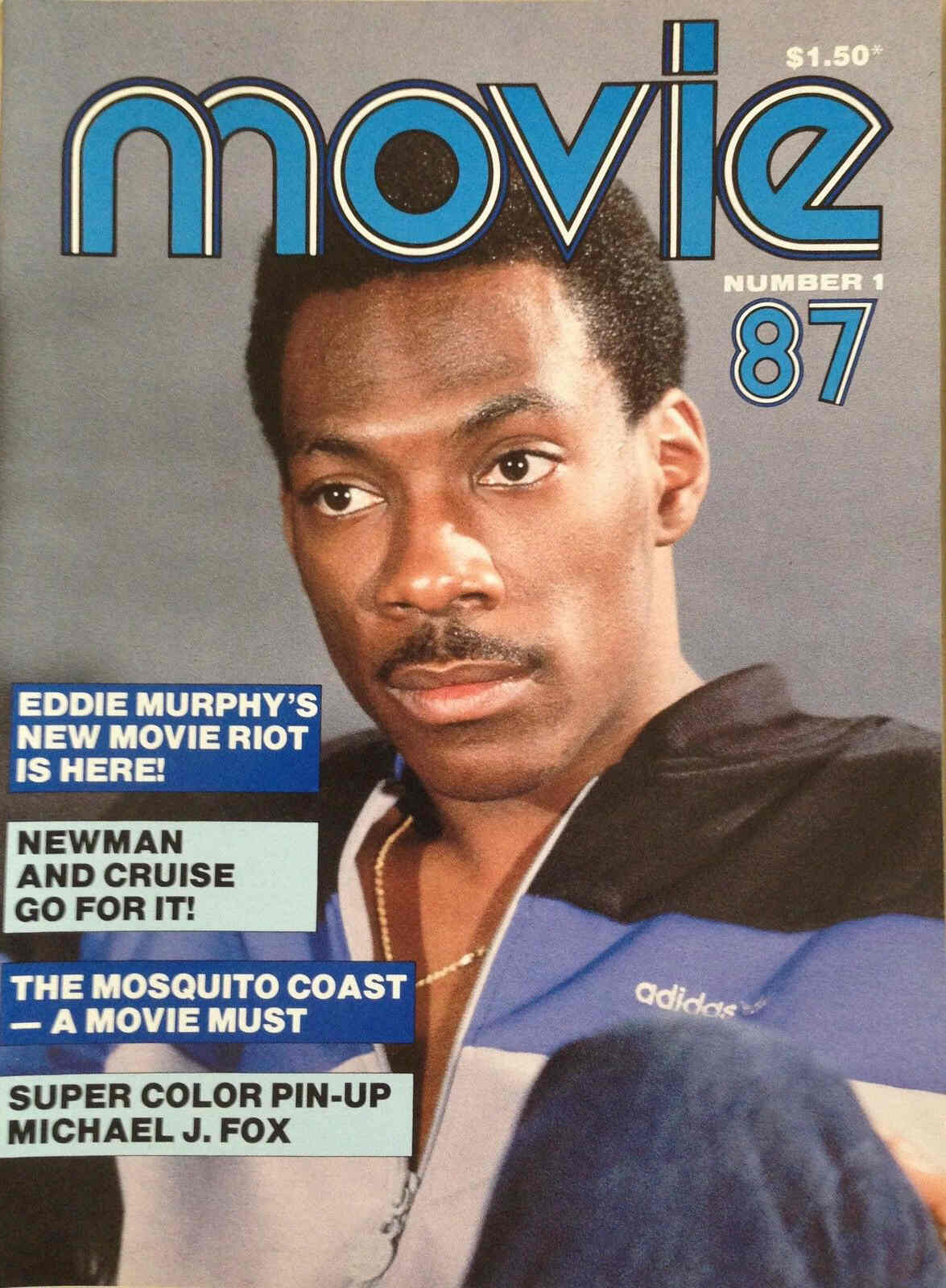 MOVIE (Au) magazine side cover Issue 1  1987