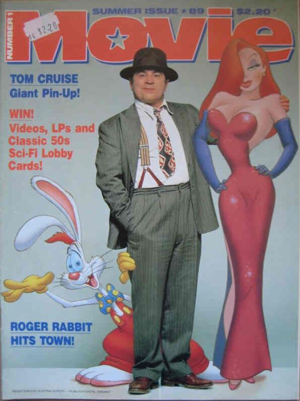 MOVIE (Au) magazine side cover Summer 1989