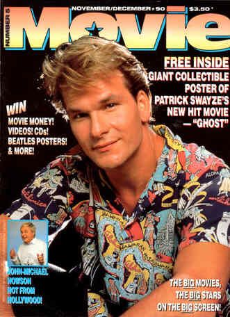 MOVIE (Au) magazine side cover Issue 5 November/December 1990