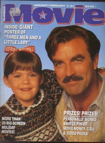 MOVIE (Au) magazine side cover Issue 1 January/February 1991