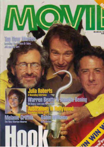 MOVIE (Au) magazine side cover Issue 2 March/April 1992
