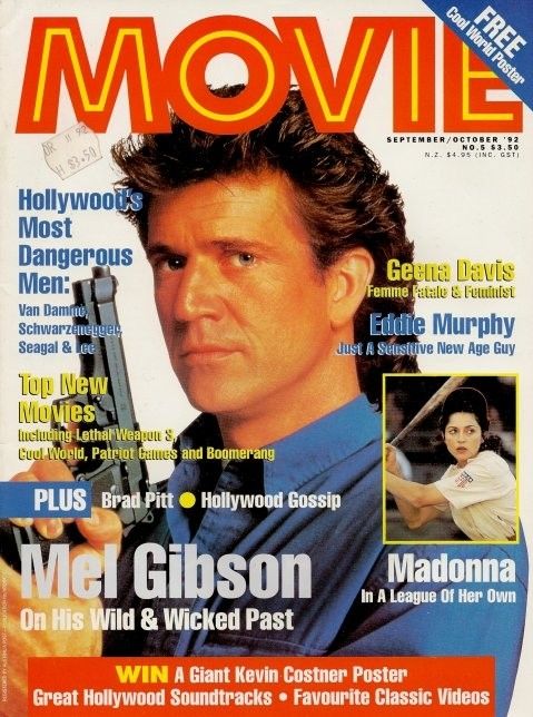 MOVIE (Au) magazine side cover Issue 5 September/October 1992