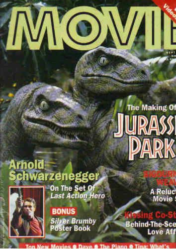 MOVIE (Au) magazine side cover September/October 1993