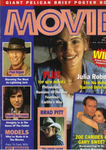 MOVIE (Au) magazine side cover April 1994