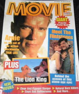 MOVIE (Au) magazine side cover October 1994
