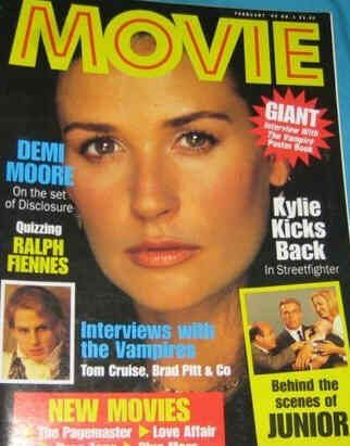 MOVIE (Au) magazine side cover February 1995