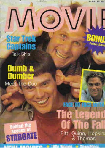 MOVIE (Au) magazine side cover April 1995