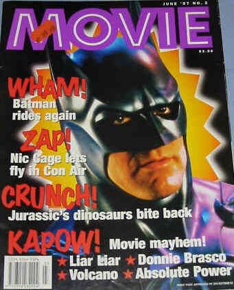 MOVIE (Au) magazine side cover Issue 3 June 1997
