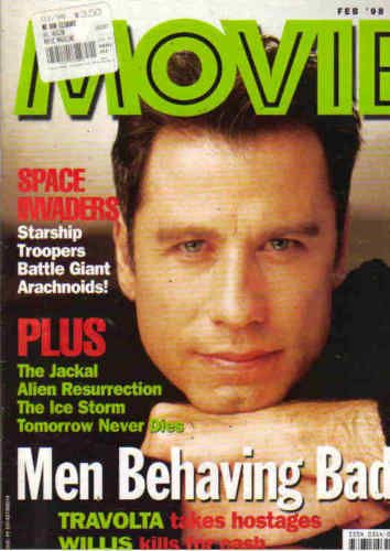 MOVIE (Au) magazine side cover Issue 1 February 1998