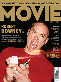 MOVIE (Brazil) magazine side cover Issue 3 December 2009