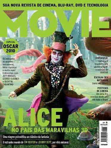 MOVIE (Brazil) magazine side cover Issue 5 February 2010