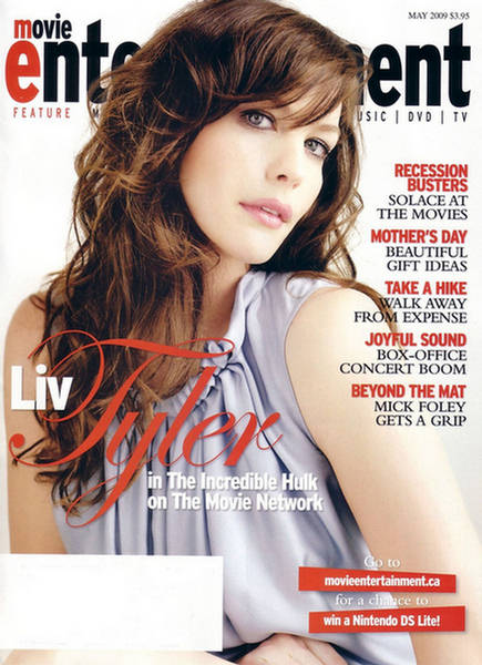 MOVIE ENTERTAINMENT magazine side cover May 2009