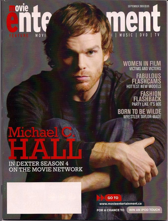 MOVIE ENTERTAINMENT magazine side cover September 2009