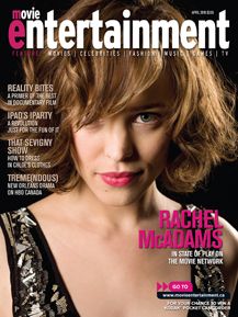 MOVIE ENTERTAINMENT magazine side cover April 2010